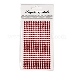 Самоклеящиеся акриловые наклейки со стразами&nbsp;STIC-PW0012-01B