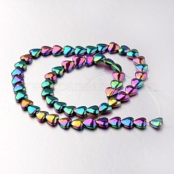 Гальванизировать немагнитных синтетический гематит нитей бисера&nbsp;X-G-F300-22B-02