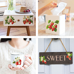 3 лист 3 стиля ПВХ водонепроницаемые декоративные наклейки&nbsp;DIY-WH0404-461