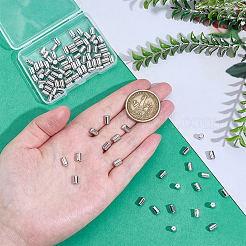 100 шт. латунные бусины с покрытием стойки&nbsp;KK-PH0012-48P