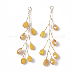 Стеклянные бусины из проволоки&nbsp;X-FIND-S306-14E