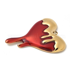 Подвески из нержавеющей стали 304 с эмалью&nbsp;STAS-V015-23G