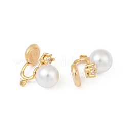 Круглые латунные латунные микропаве прозрачные кубические цирконии фурнитура для ушей&nbsp;LS-KK-F902-03G