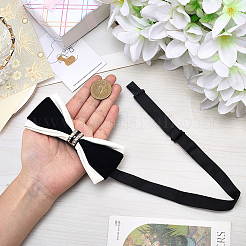 Галстуки-бабочки из искусственной кожи&nbsp;AJEW-WH20020-441A