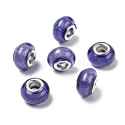 Бусины из смолы европейского стиля с большим отверстием &nbsp;OPDL-R118-13B