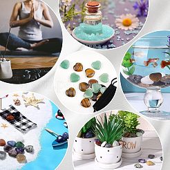 20 шт. 2 вида натуральных смешанных кабошонов&nbsp;G-FH0001-21