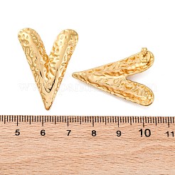 Серьги-гвоздики из нержавеющей стали 304 для женщин&nbsp;EJEW-L296-016G-01