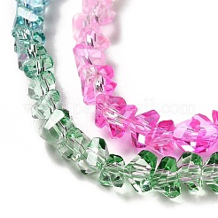 Прозрачные стеклянные бусины&nbsp;GLAA-H023-02B