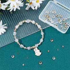 120шт 3 стильные латунные бусины&nbsp;KK-FH0002-79