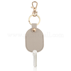 Брелок из искусственной кожи&nbsp;KEYC-WH20011-05KCG-C