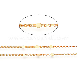Латунные плоские круглозвенные цепи&nbsp;CHC-TAC0009-03G