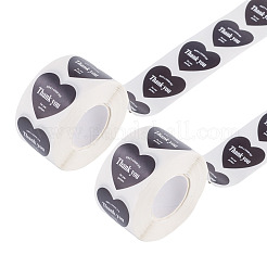 2 рулон сердца с наклейками-благодарностями&nbsp;DIY-TA0013-58B