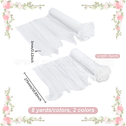 16 ярд двухцветной органзы для упаковки цветочных букетов сетчатая бумага&nbsp;DIY-UN0007-72