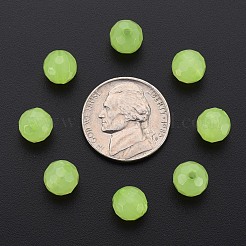 Прозрачные акриловые бусины&nbsp;TACR-S154-62E-06