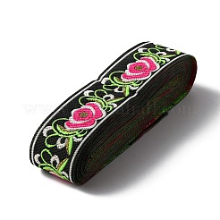 Вышивка лентами из поликоттона в этническом стиле&nbsp;OCOR-WH0066-83