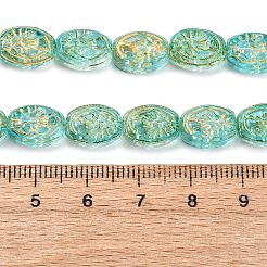 Прозрачные стеклянные бусины&nbsp;LS-GLAA-F114-05C