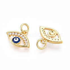 Латунные микро проложить кубического циркония подвески&nbsp;KK-N257-21G