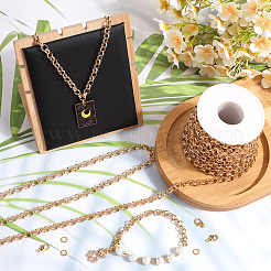 Наборы для самостоятельного изготовления цепочек из алюминия «роло» для ожерелий/браслетов&nbsp;DIY-SP0001-88