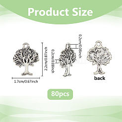 Сплавочные подвески тибетского стиля&nbsp;FIND-DC0006-12C