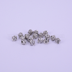 Тибетском стиле сплав Шарики прокладки&nbsp;TIBEB-CJC0001-08AS