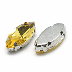 Шить на горный хрусталь&nbsp;LS-RGLA-T034-7x15mm-22