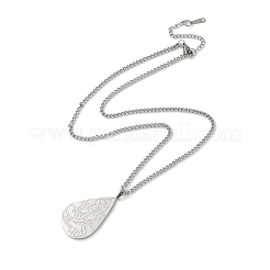 Не тускнеющие подвески из нержавеющей стали 304&nbsp;LS-NJEW-C017-01P