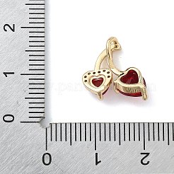 Латунные микро проложить кубического циркония подвески&nbsp;KK-F909-03G