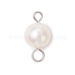 Натуральные пресноводные культивированные жемчужины круглые звенья&nbsp;PALLOY-JF04219-01