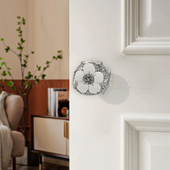 4 шт. двухцветный чехол для дверной ручки из полиэстера&nbsp;DIY-FG0007-09