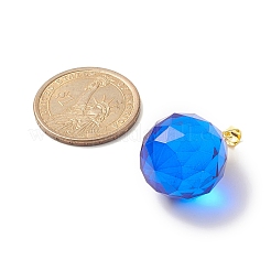 Стекло граненое прозрачное k9 с латунными подвесками&nbsp;PALLOY-JF02041