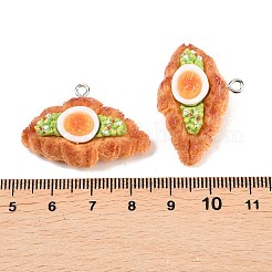 Непрозрачные подвески из искусственной смолы&nbsp;RESI-P049-01B-P