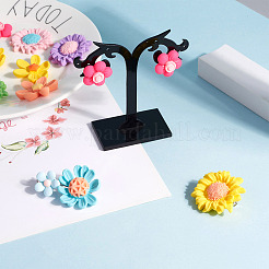 Кабошоны из непрозрачной смолы в 200 стилях&nbsp;RESI-CD0001-09