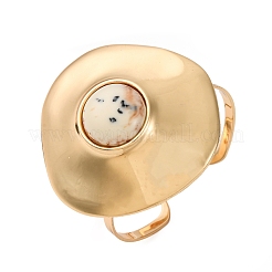 Браслеты-манжеты из сплава и железа для женщин&nbsp;LS-BJEW-F501-02KCG