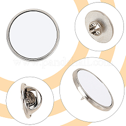 Набор для изготовления брошей-булавок своими руками из 10 набора для сублимационной заготовок&nbsp;FIND-SP0004-08A