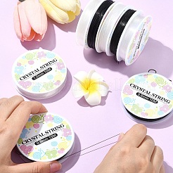 3 рулон круглой эластичной хрустальной нити&nbsp;EW-YW0001-17A-01