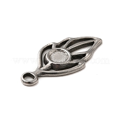 Подвеска-кабошон из не тускнеющей нержавеющей стали 304&nbsp;STAS-I694-12P