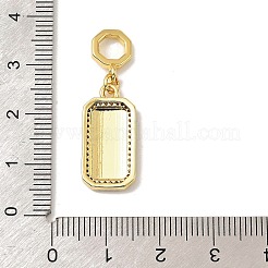 Латунные микро проложить кубического циркония подвески&nbsp;LS-KK-C111-02G-01