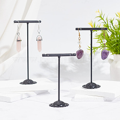 1 набор Т-образных железных сережек-дисплеев&nbsp;EDIS-DR0001-11