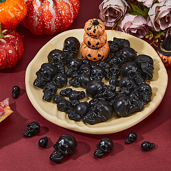 70 шт. 4 вида пластиковых бусин на Хэллоуин FIND-DC0006-31