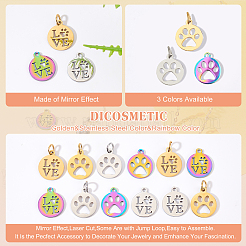 12 шт. 6 подвески из нержавеющей стали 201 и 304&nbsp;STAS-DC0001-58