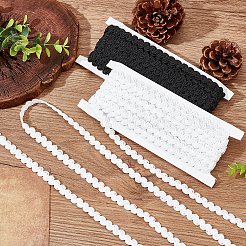 2 карта 2 цвета 10м полиэстер волнистая лента&nbsp;OCOR-FG0001-93