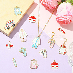 42шт 21 стиля сплава эмалевые подвески&nbsp;ENAM-CJ0006-95