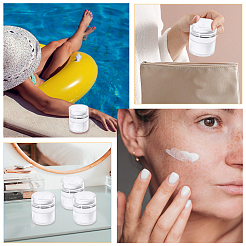 Пластиковая пустая многоразовая безвоздушная бутылка с насосом&nbsp;AJEW-WH0016-49B