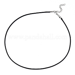 Воском хлопка ожерелье шнура материалы&nbsp;MAK-YWC0001-01P-01