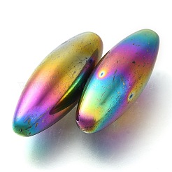 Синтетические магнитные гематит бусины&nbsp;G-C154-01RC