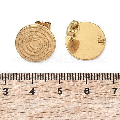 Фурнитура для сережек-гвоздиков из нержавеющей стали 304&nbsp;STAS-A139-04G