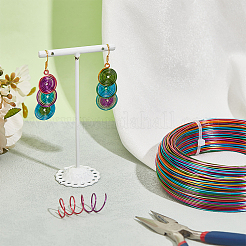 1 рулон градиентной цветной алюминиевой проволоки&nbsp;AW-BC0003-38A