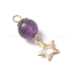 3шт подвески из натуральных смешанных драгоценных камней&nbsp;PALLOY-JF04756