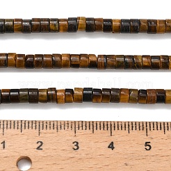 Природных тигровый глаз бисер нитей&nbsp;G-Z110-A34-2x4mm-01