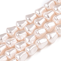 Прозрачные брызги окрашенные стеклянные бусы пряди&nbsp;GLAA-N001-28